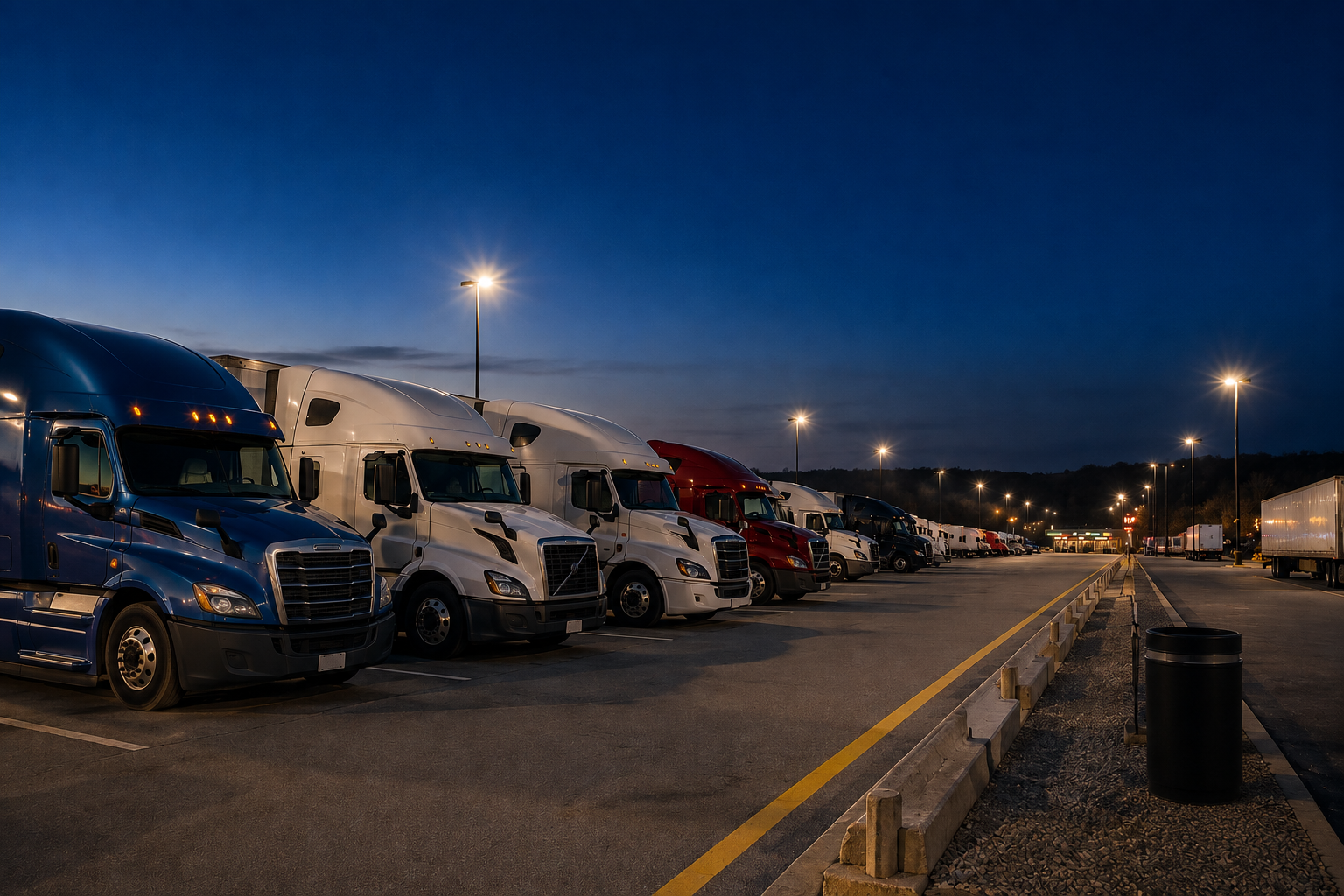 Louisiana's Truck Parking Grant Could Improve Highway Safety, But Illegal Shoulder Parking Still Puts Drivers at Risk